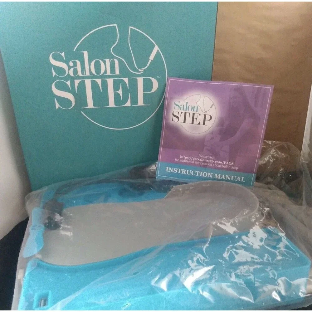 Salon Step Beauty Footrest for Home Pedicures Adjustable Foot Rest Pedicure Set